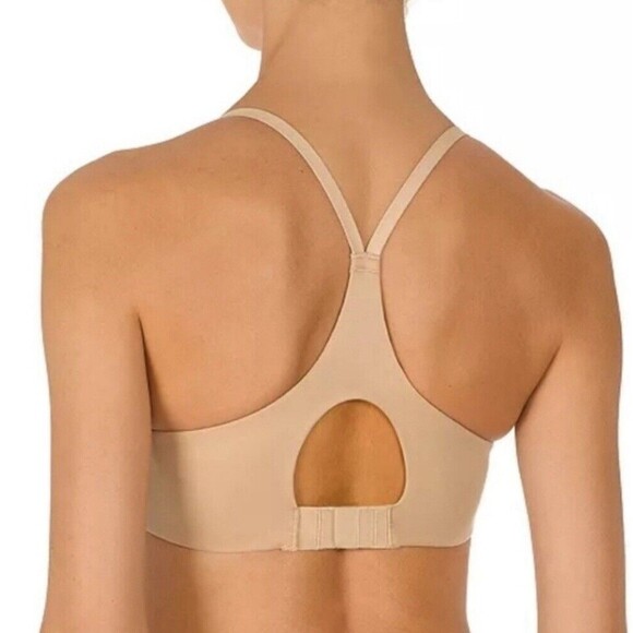 Natori Euphoria Racerback Bra In Cafe Nude Sz 30DD & 30DDD NEW - Picture 3 of 8